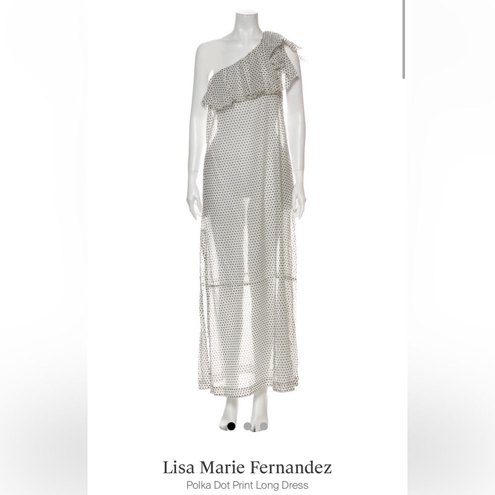 Lisa Marie Fernandez Polka Dot coverup